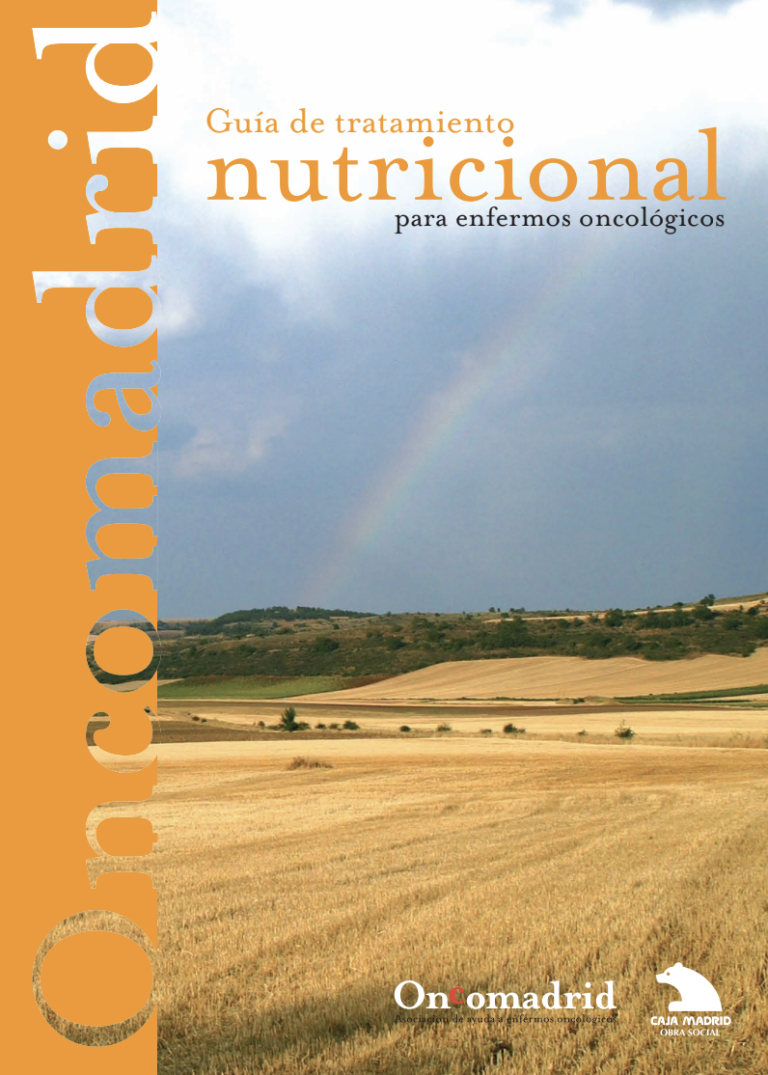 Guía de tratamiento nutricional para enfermos oncológicos