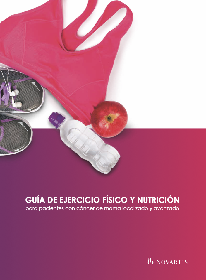 Guía de ejercicio físico y nutrición para pacientes con cáncer de mama