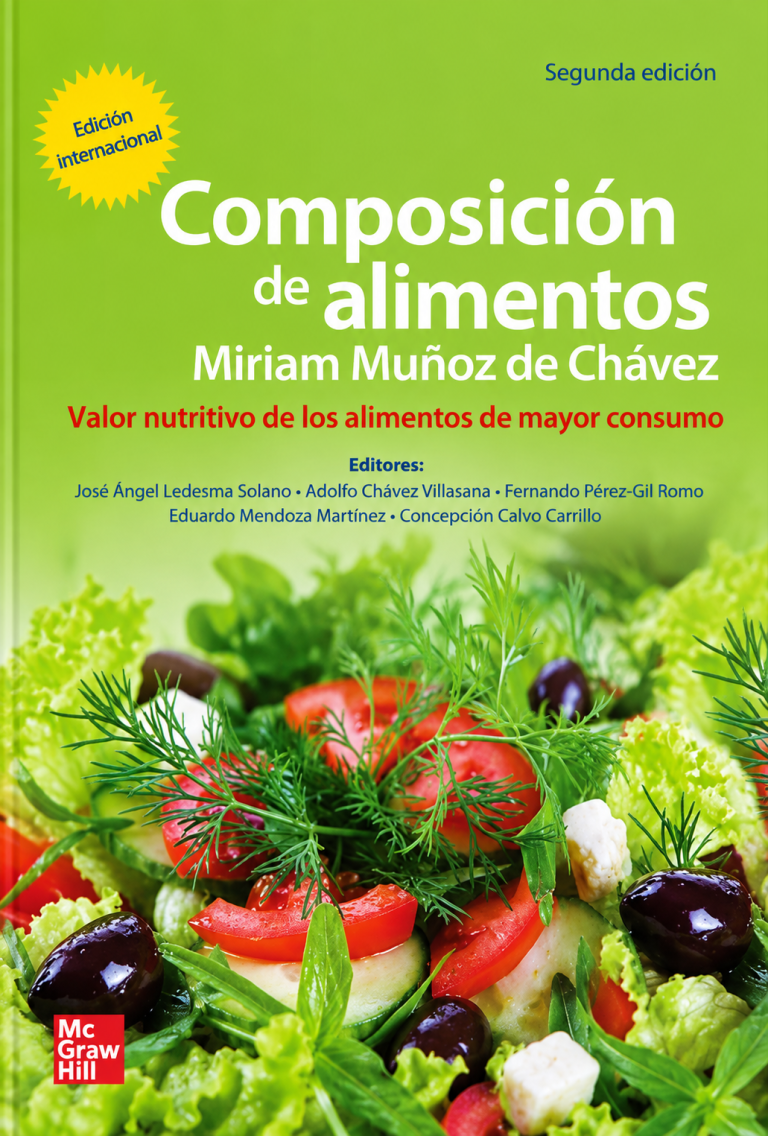 Composición de alimentos: valor nutritivo de los alimentos de mayor consumo