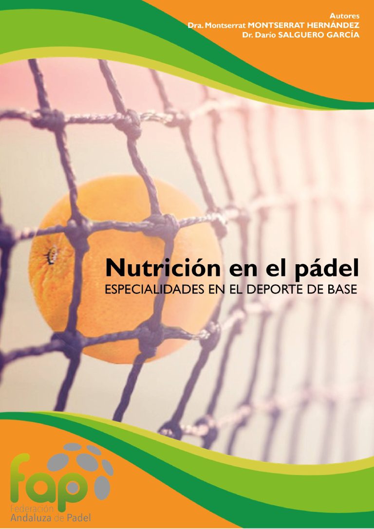 Nutrición en el pádel: especialidades en el deporte de base